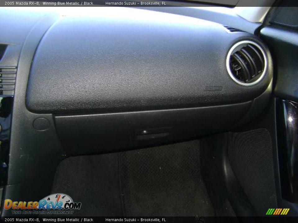2005 Mazda RX-8 Winning Blue Metallic / Black Photo #27