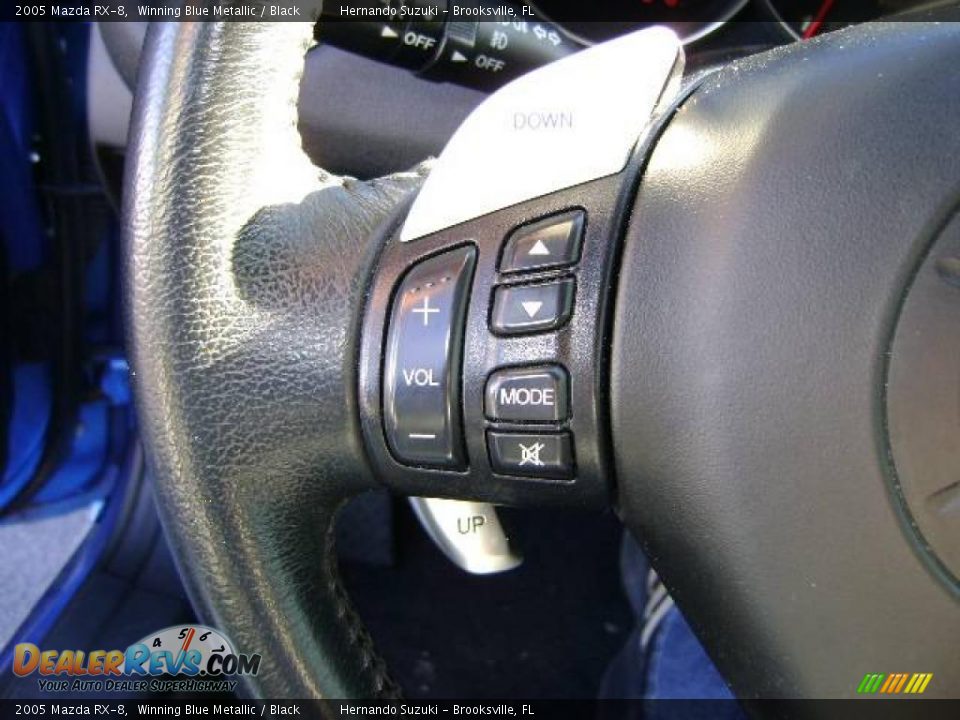 2005 Mazda RX-8 Winning Blue Metallic / Black Photo #28