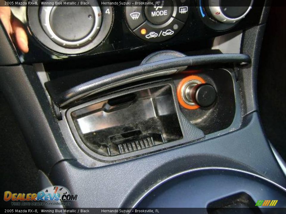 2005 Mazda RX-8 Winning Blue Metallic / Black Photo #32