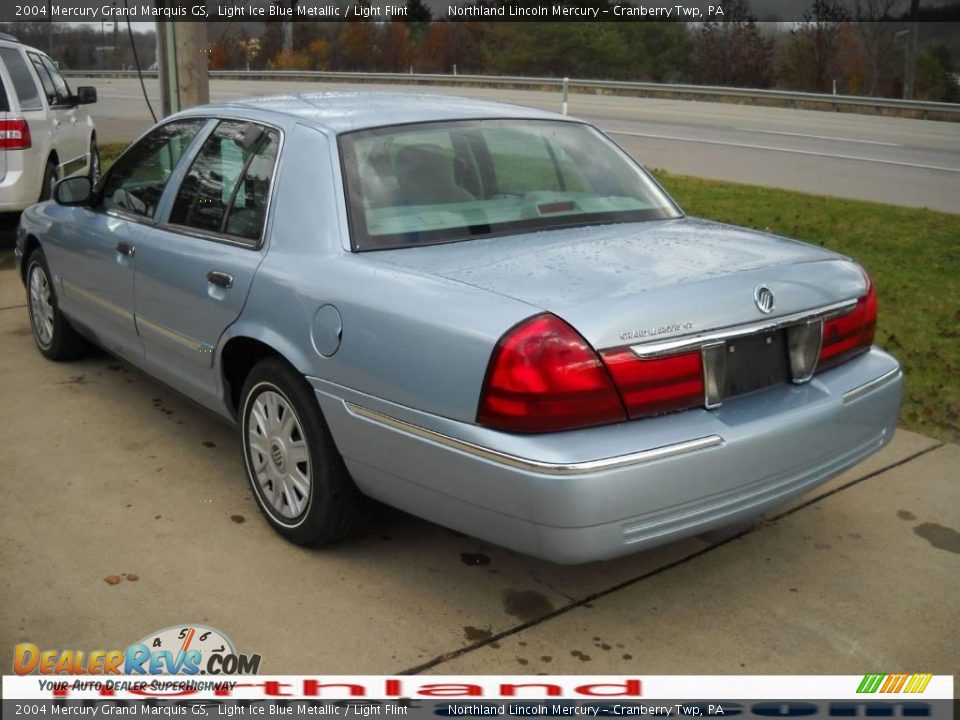 2004 Mercury Grand Marquis GS Light Ice Blue Metallic / Light Flint Photo #4