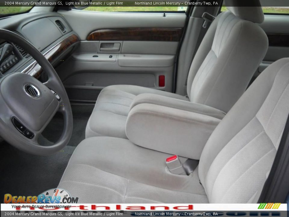 2004 Mercury Grand Marquis GS Light Ice Blue Metallic / Light Flint Photo #8