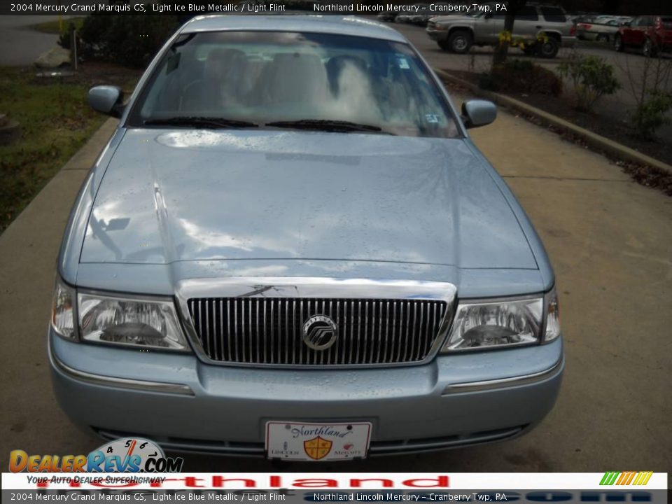 2004 Mercury Grand Marquis GS Light Ice Blue Metallic / Light Flint Photo #14