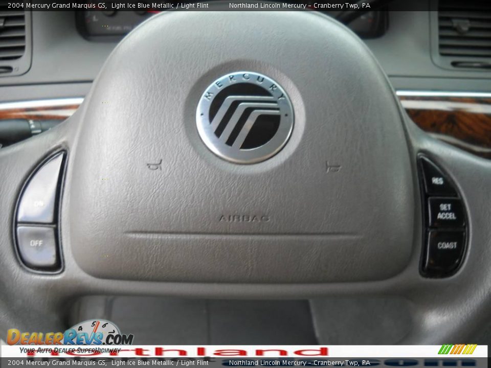 2004 Mercury Grand Marquis GS Light Ice Blue Metallic / Light Flint Photo #19