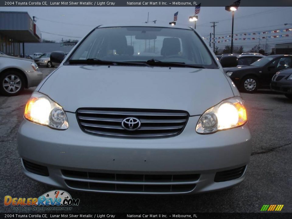 2004 Toyota Corolla CE Lunar Mist Silver Metallic / Light Gray Photo #3