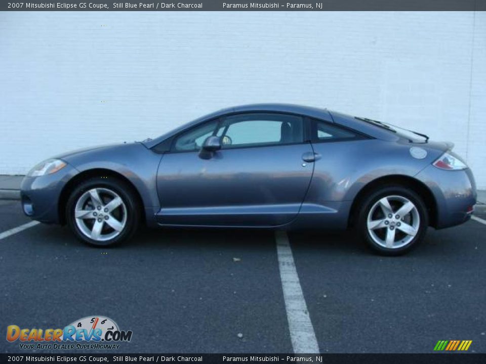 2007 Mitsubishi Eclipse GS Coupe Still Blue Pearl / Dark Charcoal Photo #3