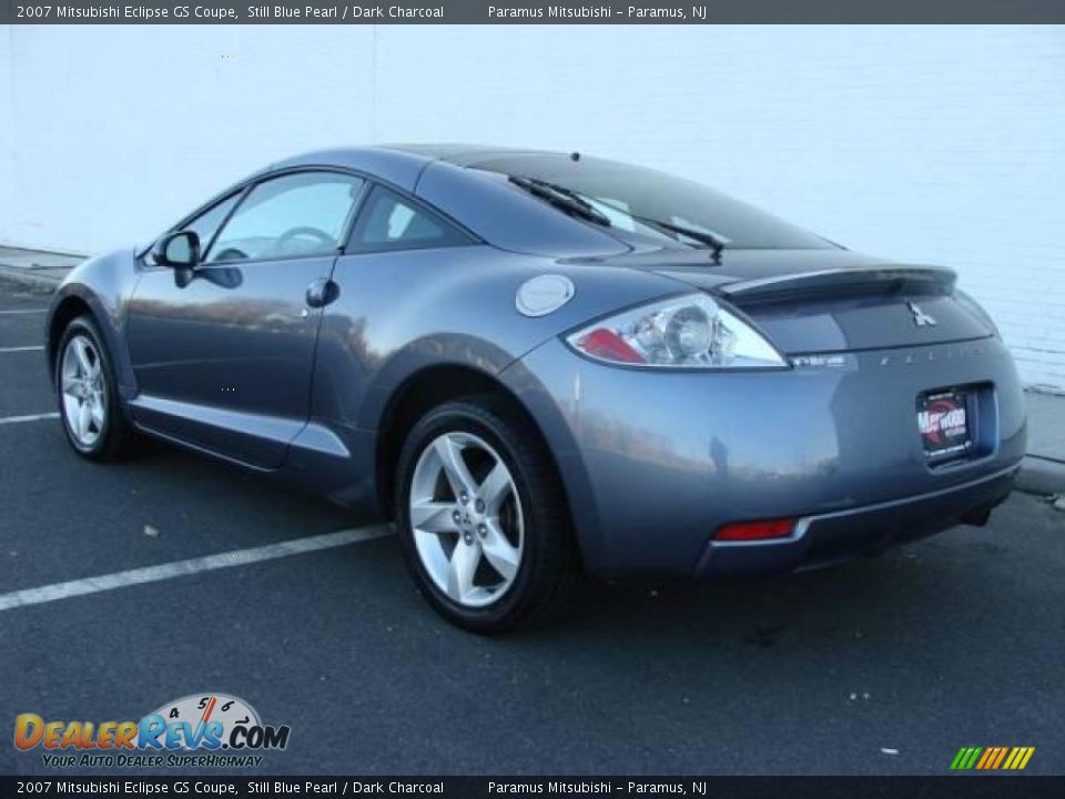 2007 Mitsubishi Eclipse GS Coupe Still Blue Pearl / Dark Charcoal Photo #4