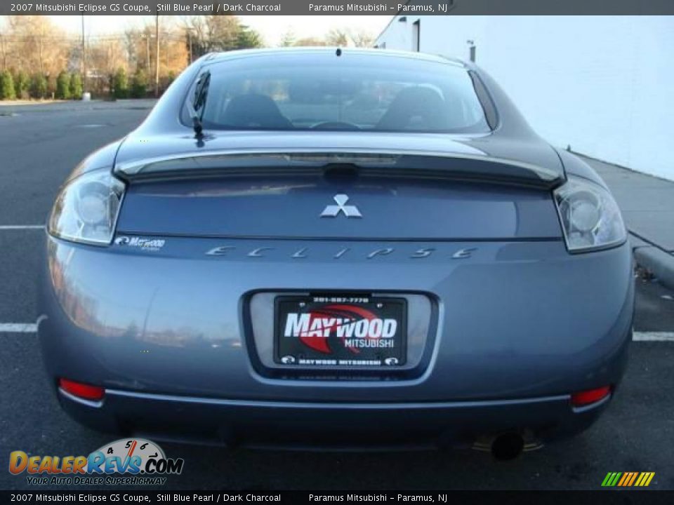 2007 Mitsubishi Eclipse GS Coupe Still Blue Pearl / Dark Charcoal Photo #5