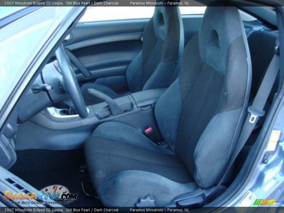 2007 Mitsubishi Eclipse GS Coupe Still Blue Pearl / Dark Charcoal Photo #10