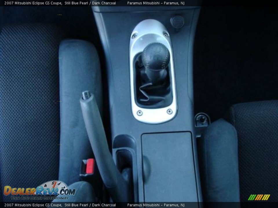 2007 Mitsubishi Eclipse GS Coupe Still Blue Pearl / Dark Charcoal Photo #14