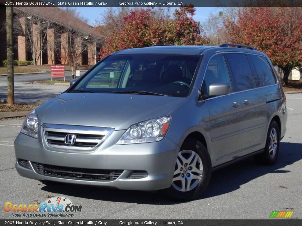 2005 Honda odyssey slate green metallic #1