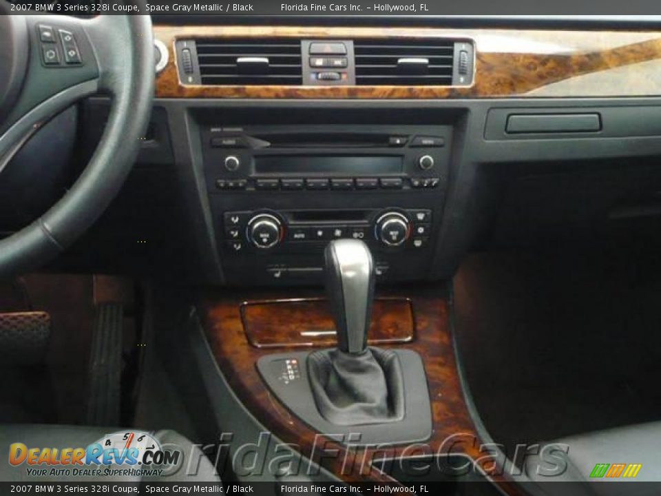 2007 BMW 3 Series 328i Coupe Space Gray Metallic / Black Photo #16
