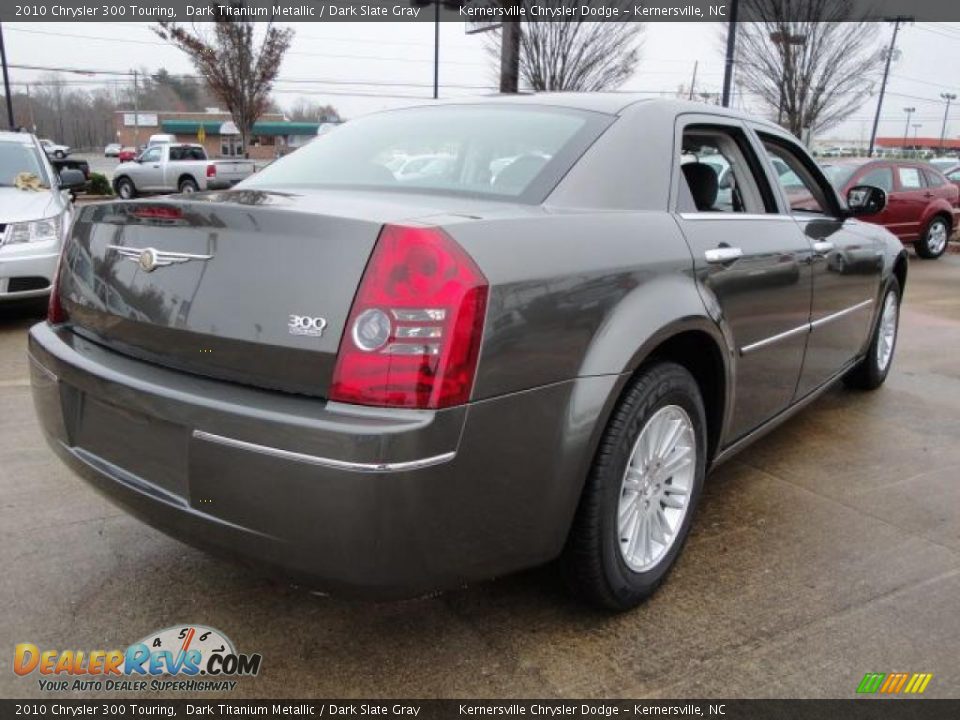 2010 Chrysler 300 Touring Dark Titanium Metallic / Dark Slate Gray Photo #5