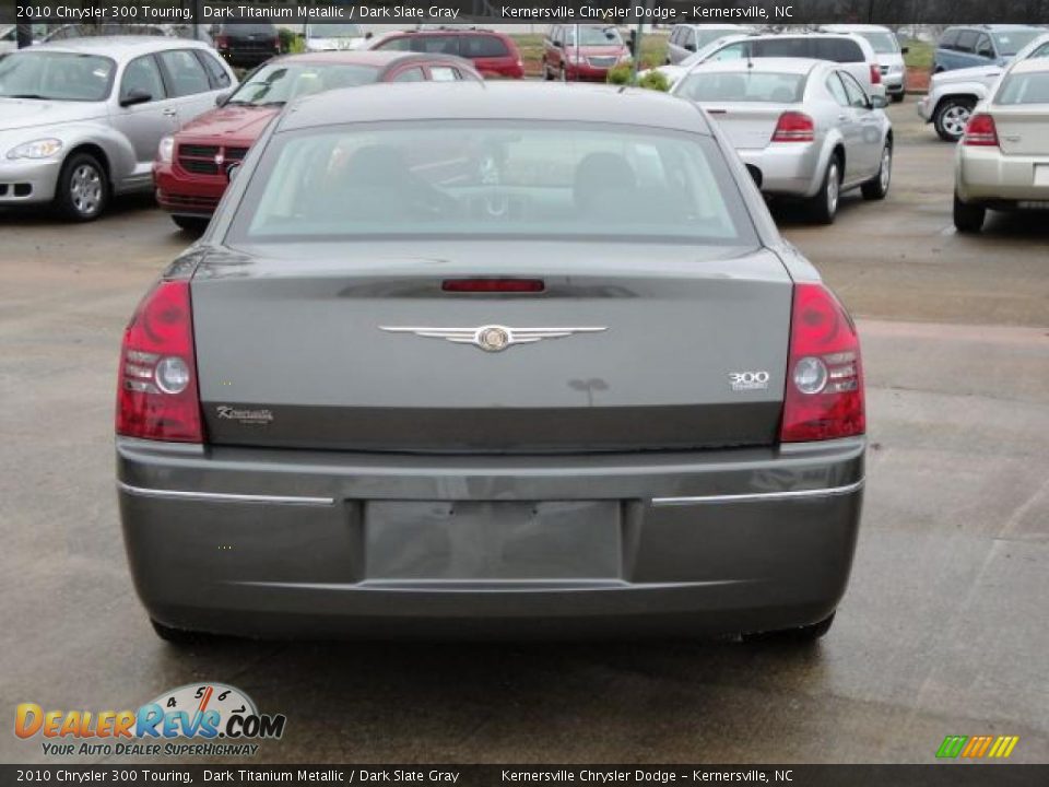 2010 Chrysler 300 Touring Dark Titanium Metallic / Dark Slate Gray Photo #6