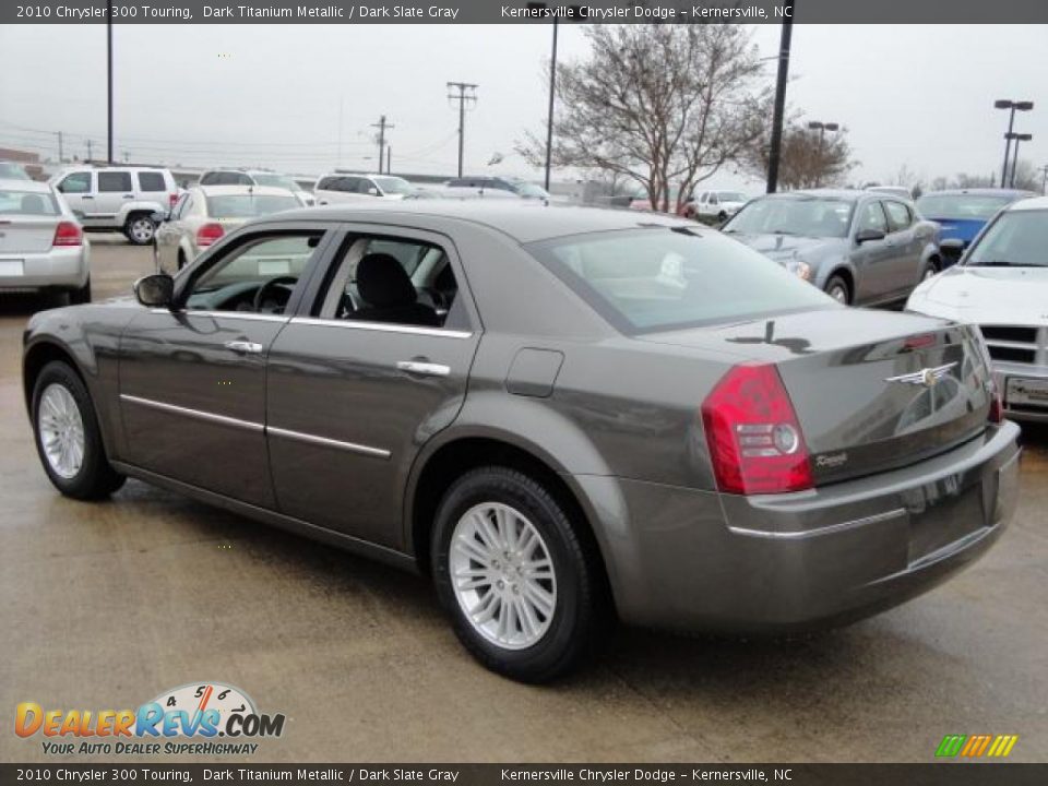 2010 Chrysler 300 Touring Dark Titanium Metallic / Dark Slate Gray Photo #7