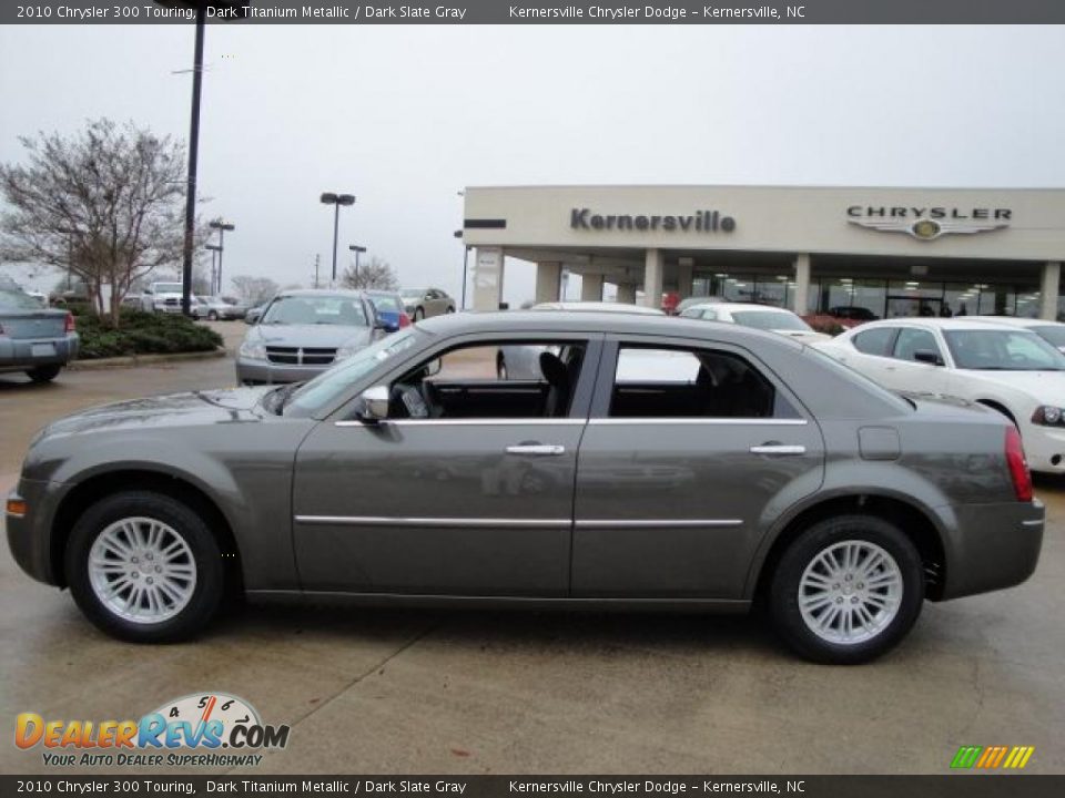 2010 Chrysler 300 Touring Dark Titanium Metallic / Dark Slate Gray Photo #8