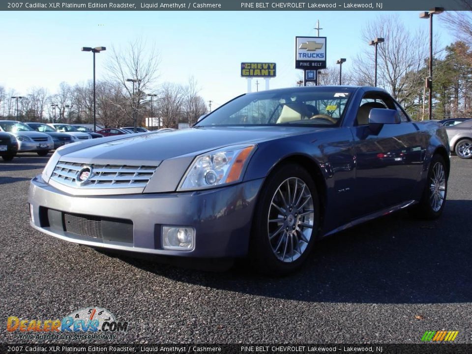 2007 Cadillac XLR Platinum Edition Roadster Liquid Amethyst / Cashmere Photo #1