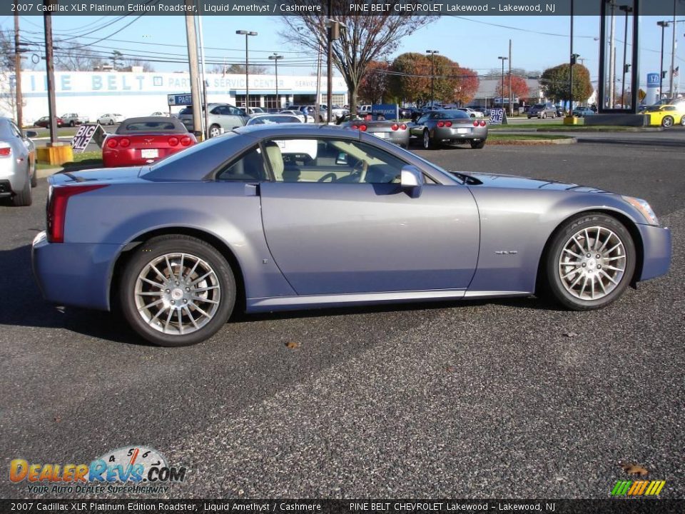 Liquid Amethyst 2007 Cadillac XLR Platinum Edition Roadster Photo #3