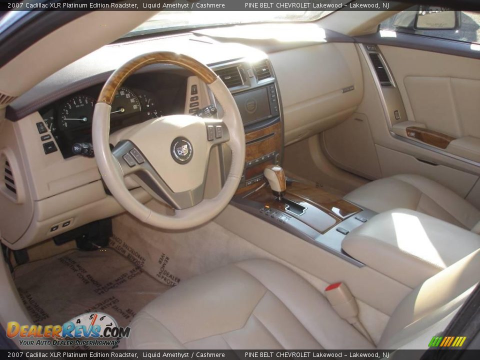 Cashmere Interior - 2007 Cadillac XLR Platinum Edition Roadster Photo #9