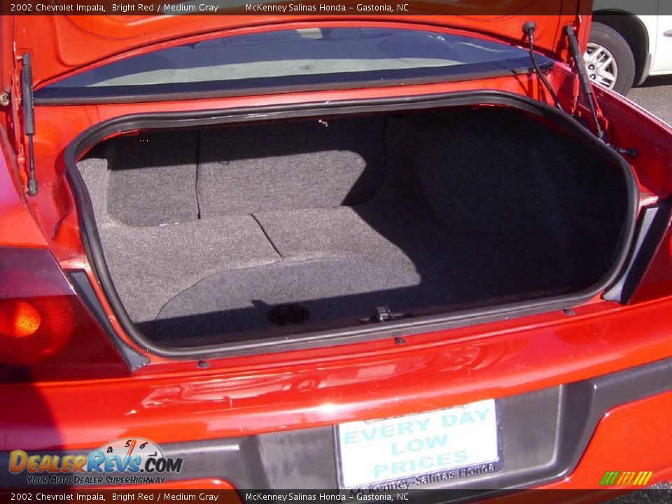 2002 Chevrolet Impala Bright Red / Medium Gray Photo #12
