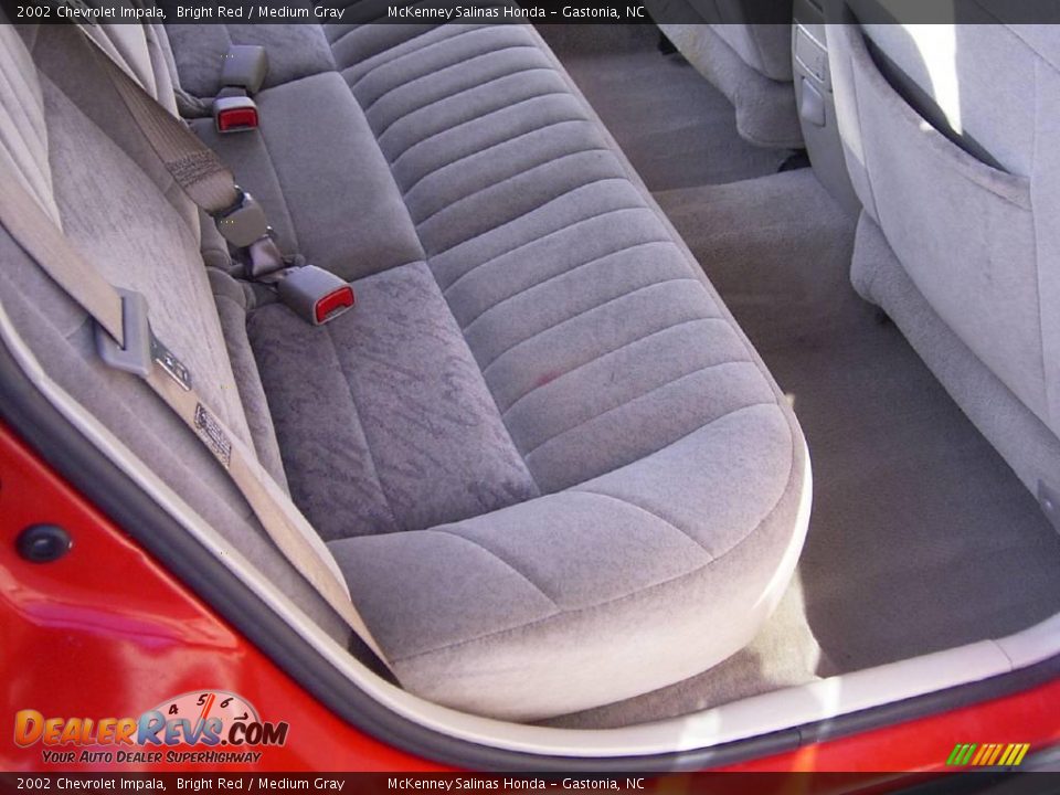 2002 Chevrolet Impala Bright Red / Medium Gray Photo #13