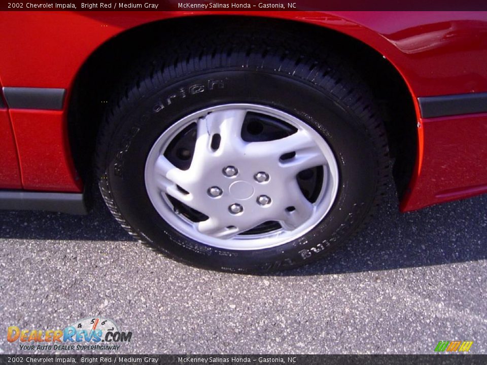 2002 Chevrolet Impala Bright Red / Medium Gray Photo #17