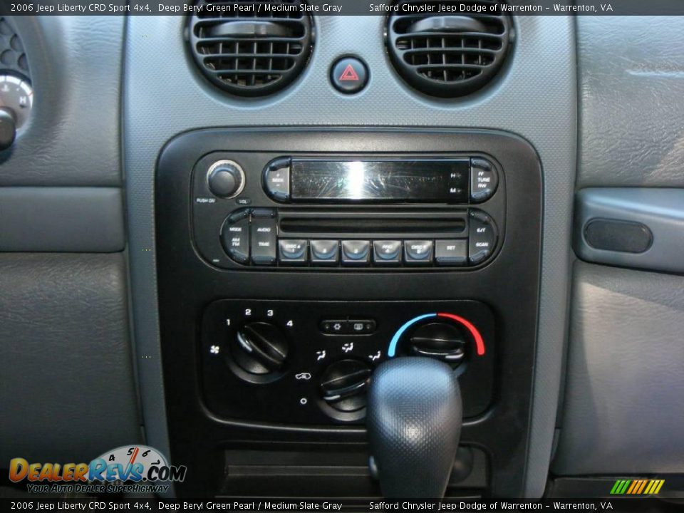 2006 Jeep Liberty CRD Sport 4x4 Deep Beryl Green Pearl / Medium Slate Gray Photo #33