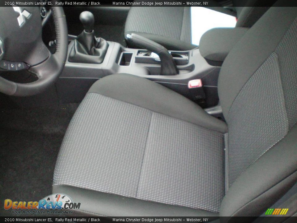 2010 Mitsubishi Lancer ES Rally Red Metallic / Black Photo #2
