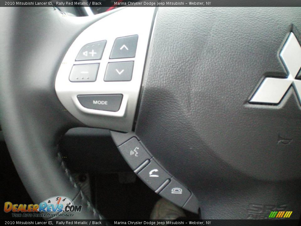 2010 Mitsubishi Lancer ES Rally Red Metallic / Black Photo #3