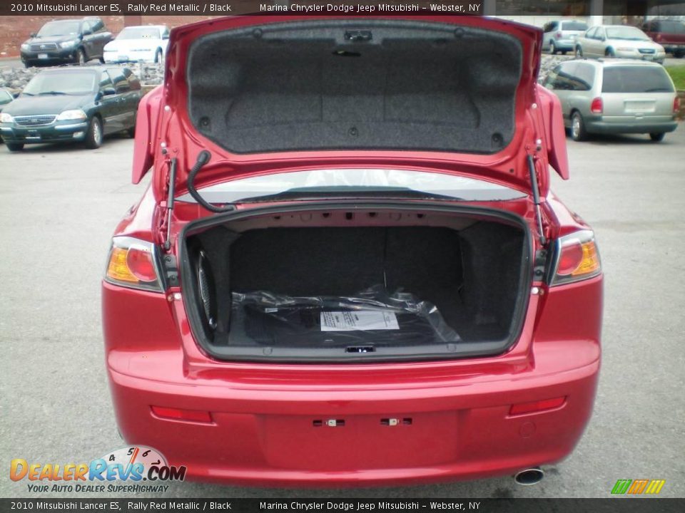 2010 Mitsubishi Lancer ES Rally Red Metallic / Black Photo #20