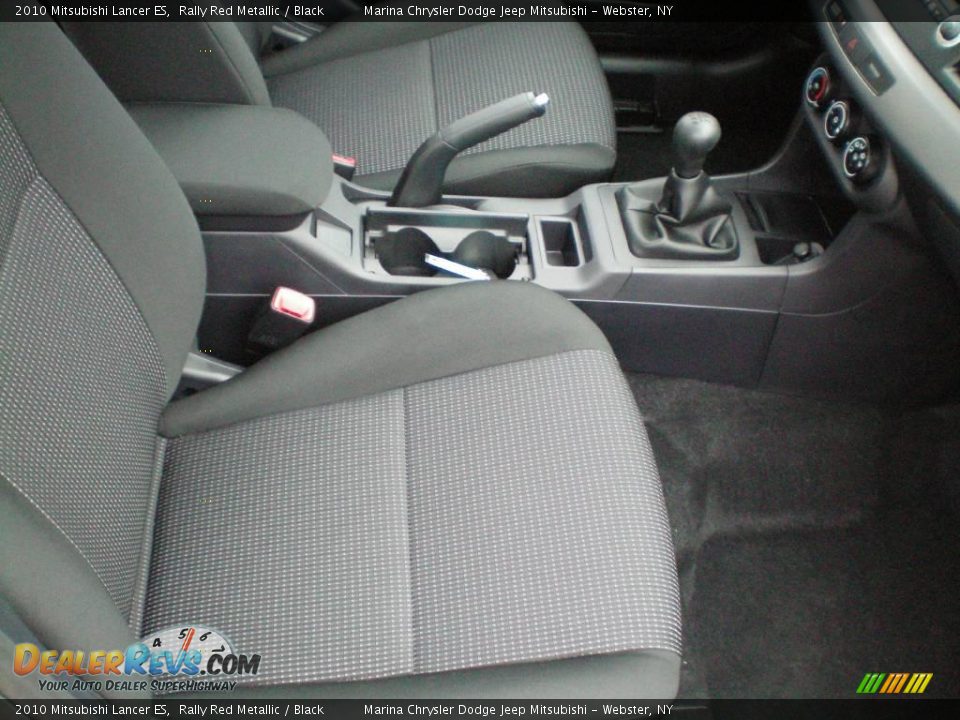2010 Mitsubishi Lancer ES Rally Red Metallic / Black Photo #25