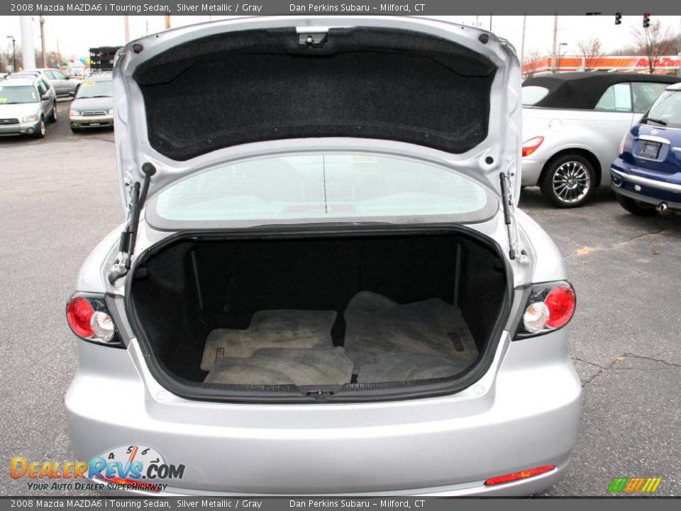 2008 Mazda MAZDA6 i Touring Sedan Silver Metallic / Gray Photo #7