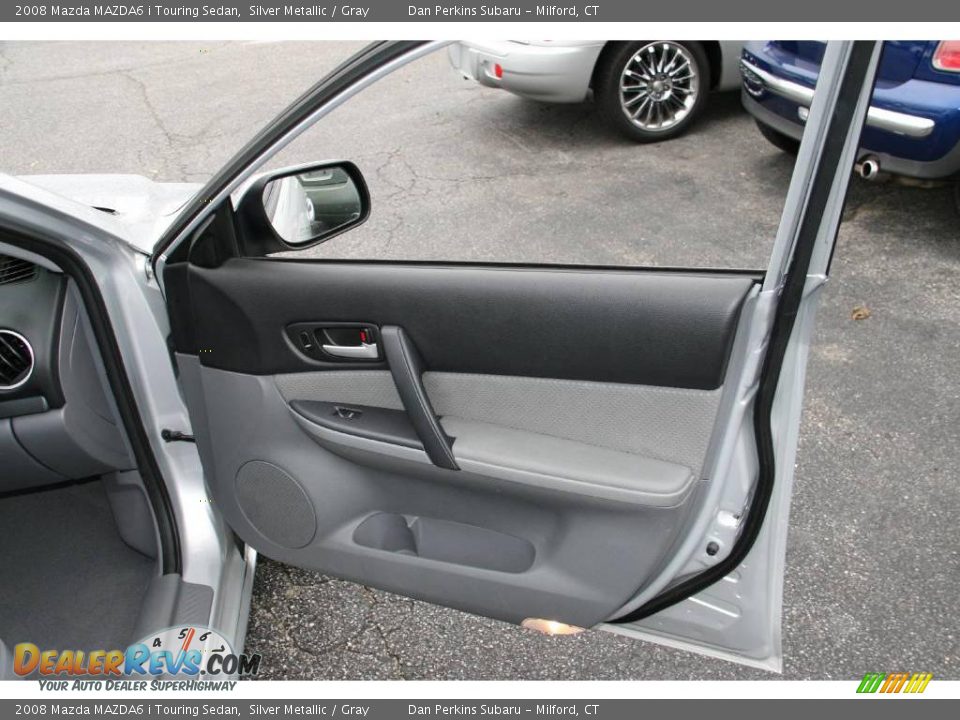 2008 Mazda MAZDA6 i Touring Sedan Silver Metallic / Gray Photo #15