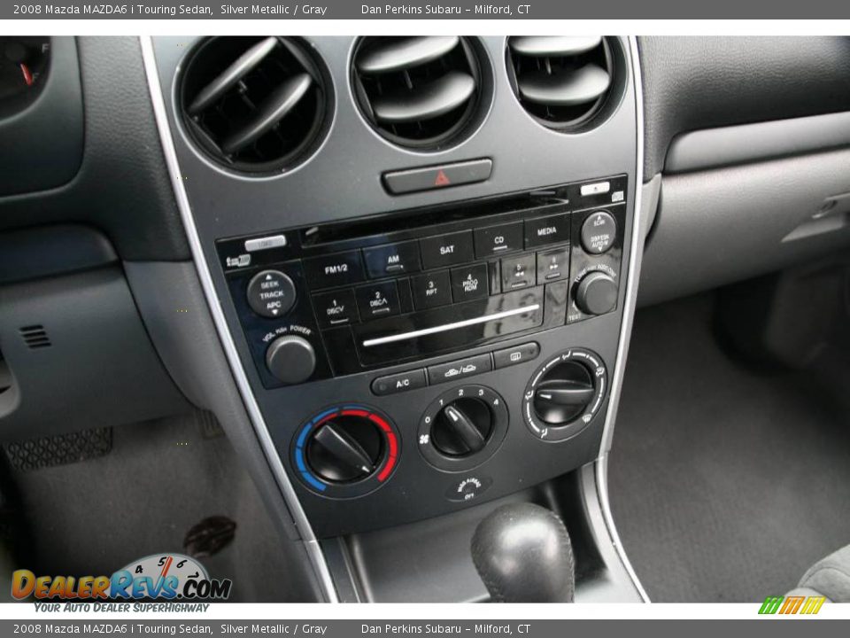 2008 Mazda MAZDA6 i Touring Sedan Silver Metallic / Gray Photo #23