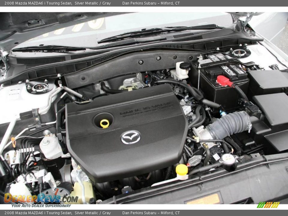 2008 Mazda MAZDA6 i Touring Sedan Silver Metallic / Gray Photo #26