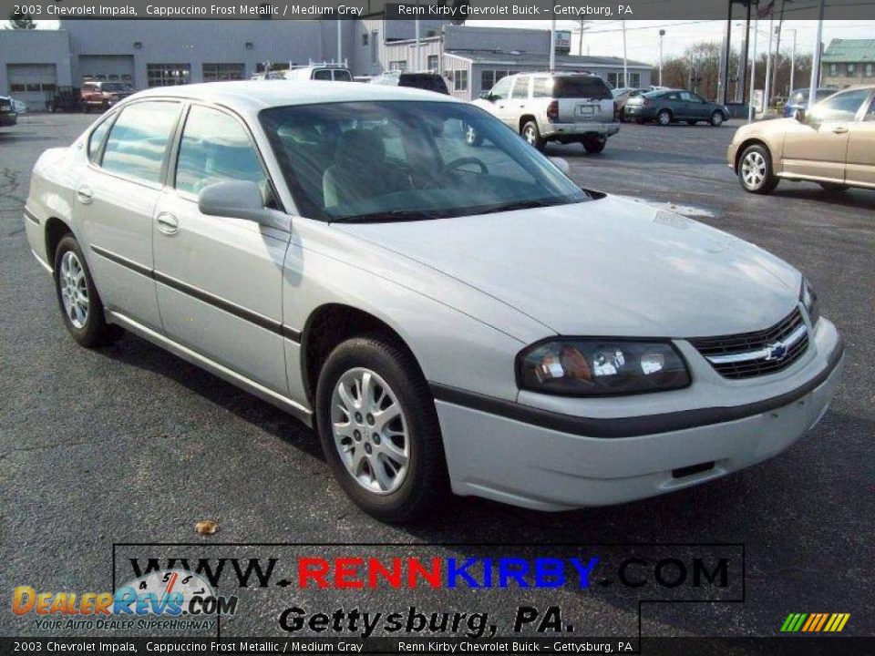 2003 Chevrolet Impala Cappuccino Frost Metallic / Medium Gray Photo #1