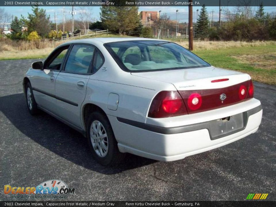 2003 Chevrolet Impala Cappuccino Frost Metallic / Medium Gray Photo #2