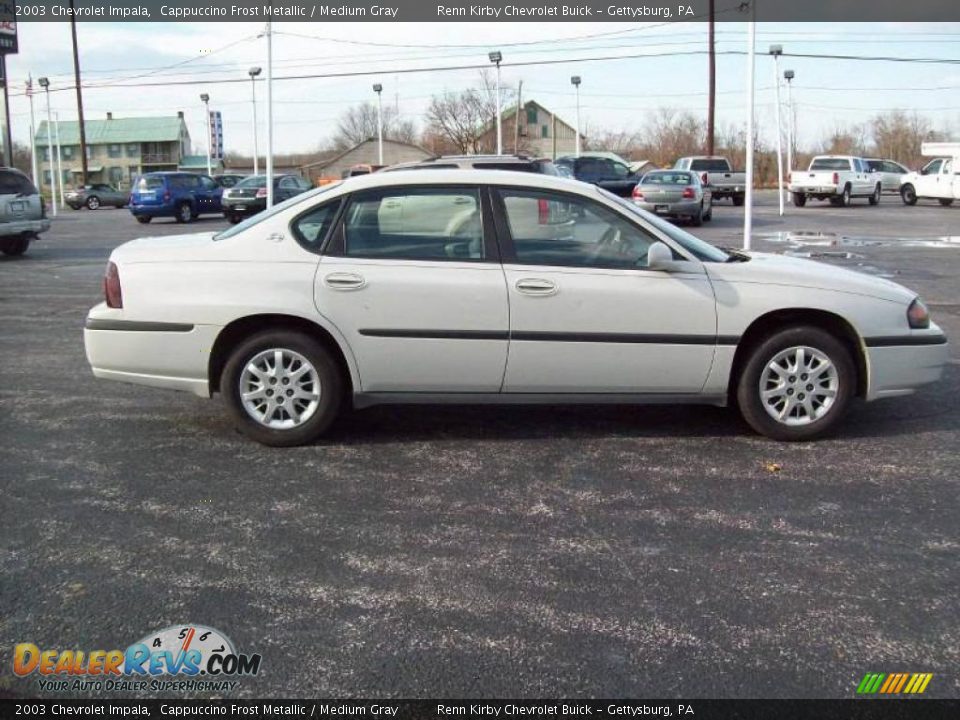 2003 Chevrolet Impala Cappuccino Frost Metallic / Medium Gray Photo #3