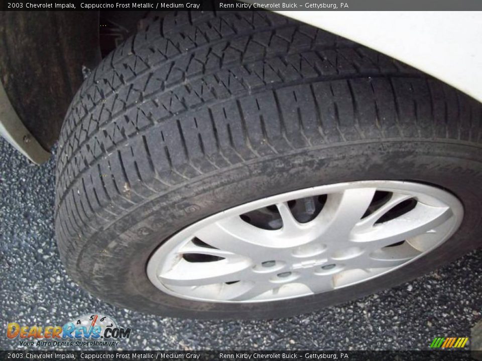 2003 Chevrolet Impala Cappuccino Frost Metallic / Medium Gray Photo #4