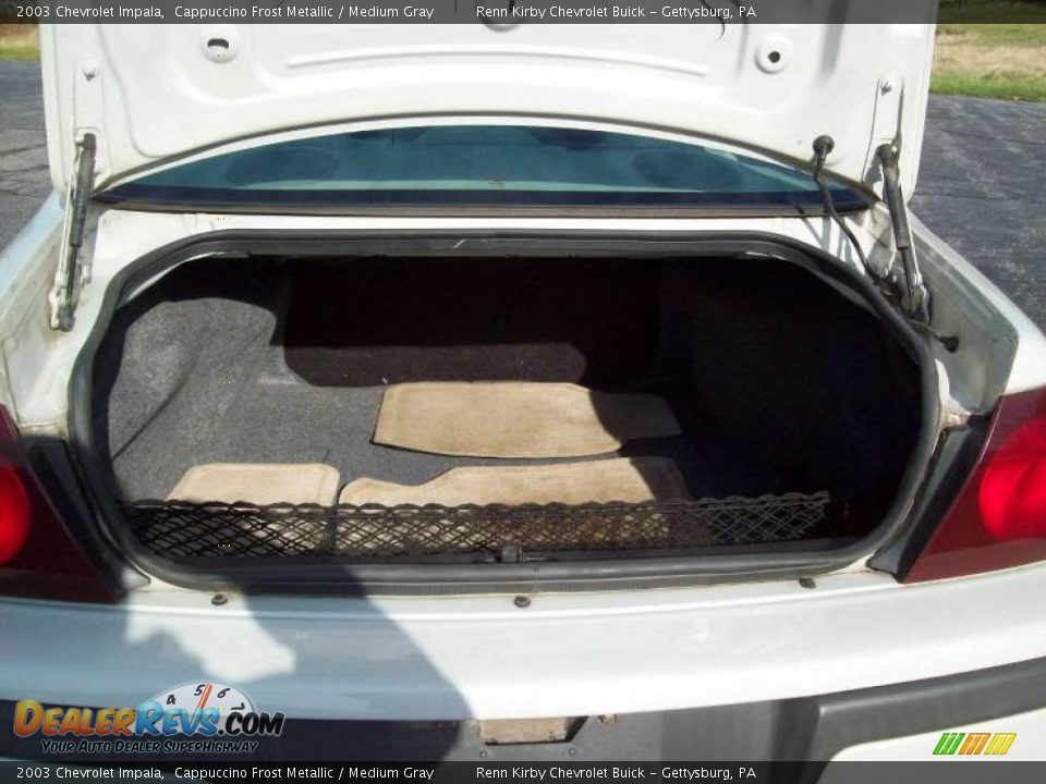 2003 Chevrolet Impala Cappuccino Frost Metallic / Medium Gray Photo #13