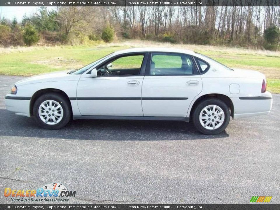 2003 Chevrolet Impala Cappuccino Frost Metallic / Medium Gray Photo #14