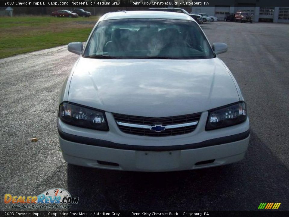 2003 Chevrolet Impala Cappuccino Frost Metallic / Medium Gray Photo #15