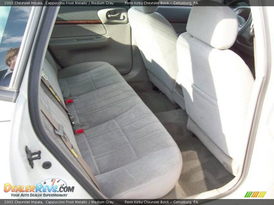 2003 Chevrolet Impala Cappuccino Frost Metallic / Medium Gray Photo #20