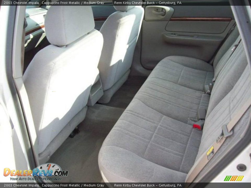 2003 Chevrolet Impala Cappuccino Frost Metallic / Medium Gray Photo #21