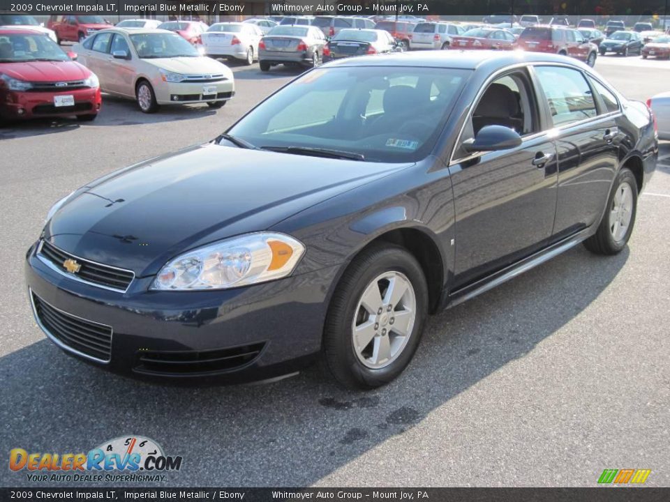 2009 Chevrolet Impala LT Imperial Blue Metallic / Ebony Photo #3
