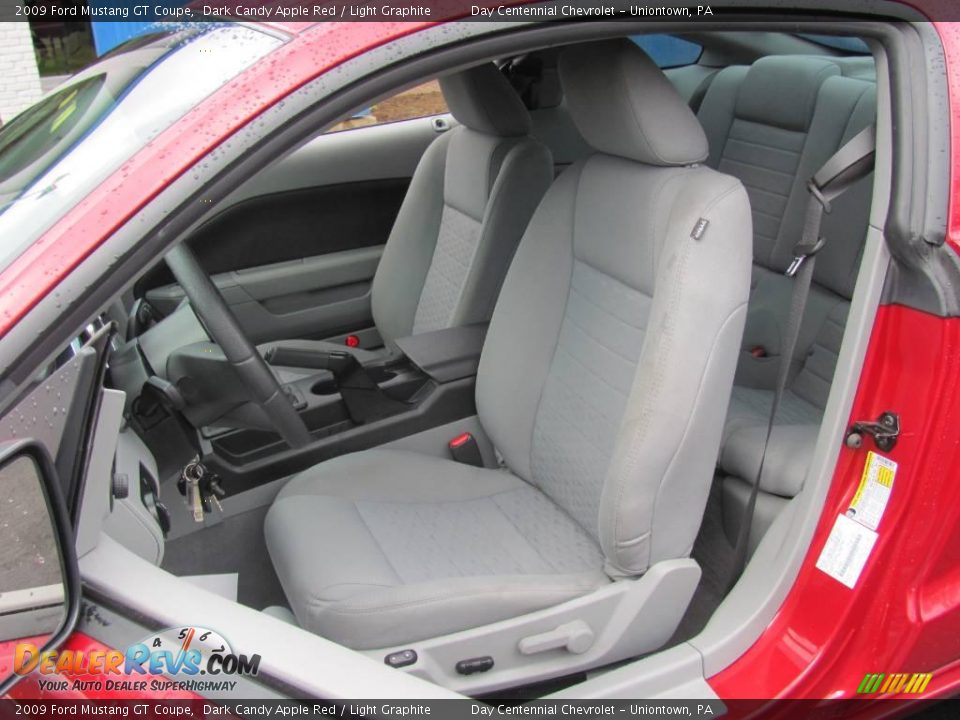 2009 Ford Mustang GT Coupe Dark Candy Apple Red / Light Graphite Photo #6