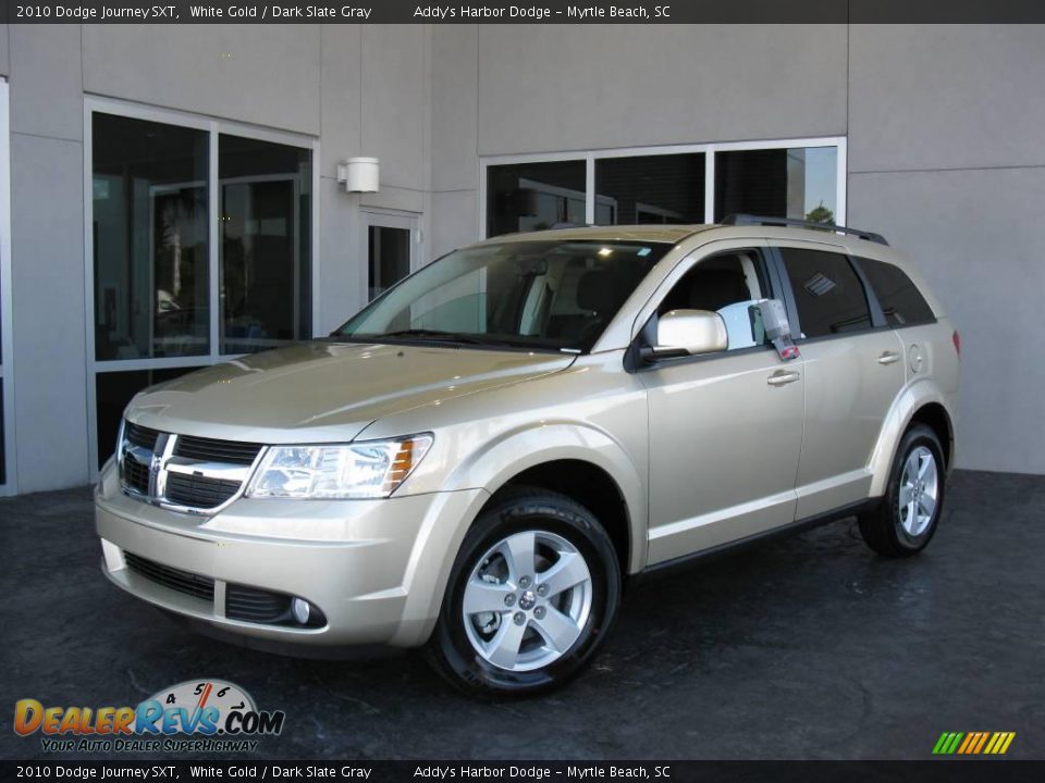 2010 Dodge Journey SXT White Gold / Dark Slate Gray Photo #1