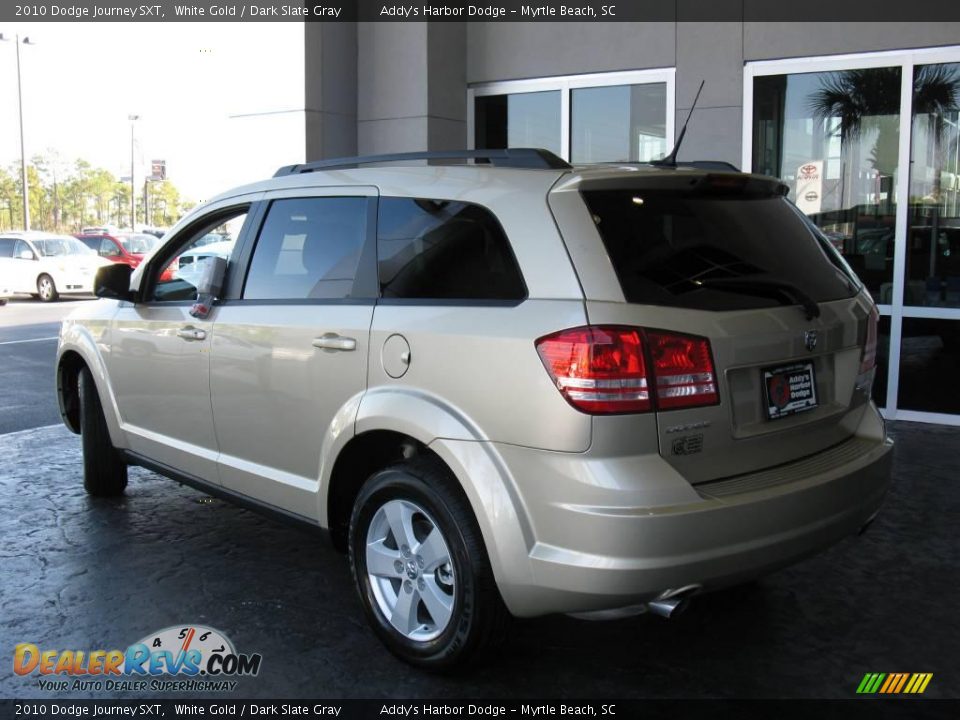 2010 Dodge Journey SXT White Gold / Dark Slate Gray Photo #6