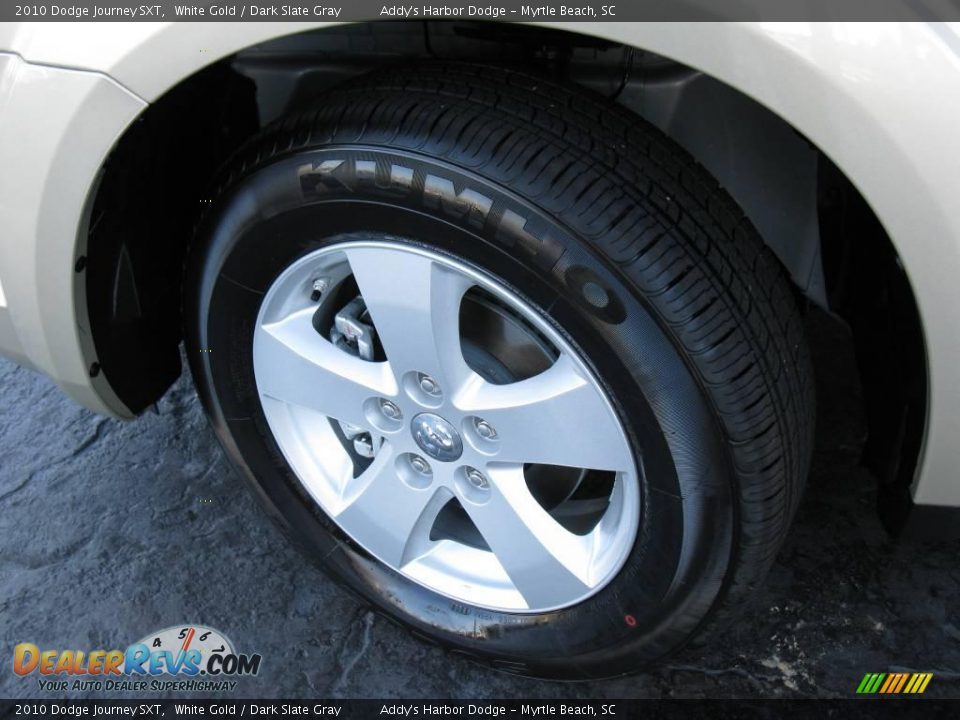 2010 Dodge Journey SXT White Gold / Dark Slate Gray Photo #10