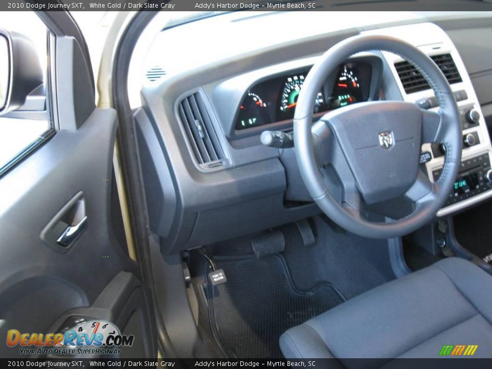 2010 Dodge Journey SXT White Gold / Dark Slate Gray Photo #11