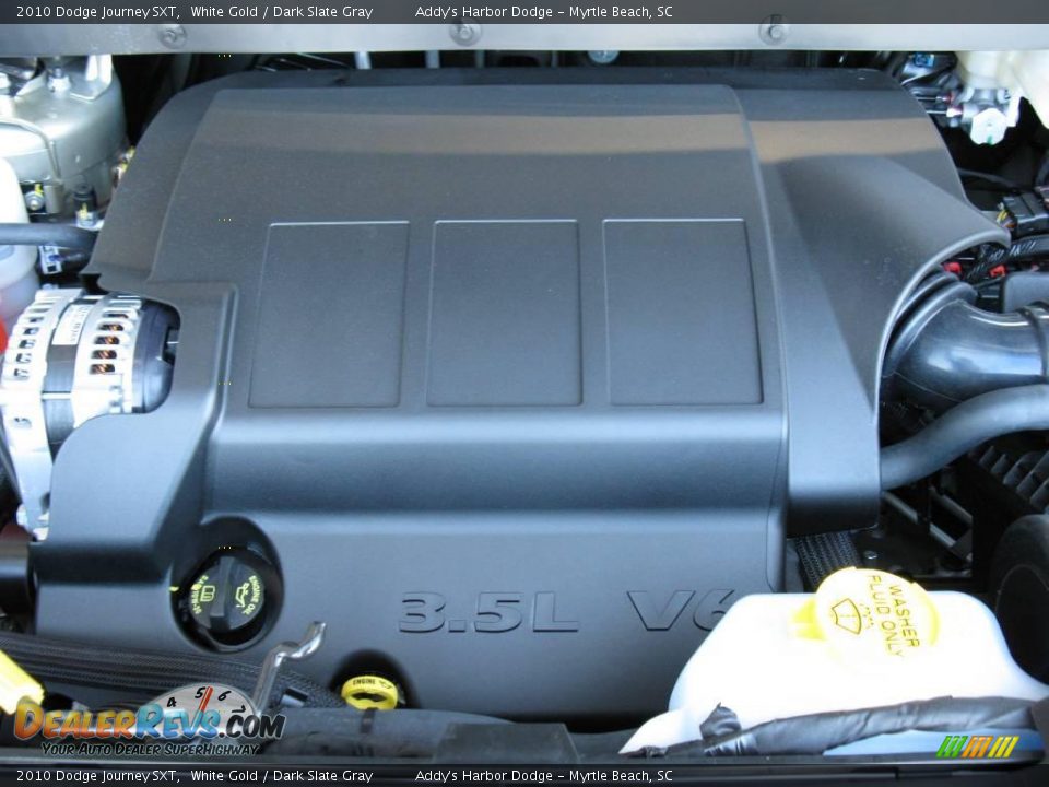 2010 Dodge Journey SXT White Gold / Dark Slate Gray Photo #22